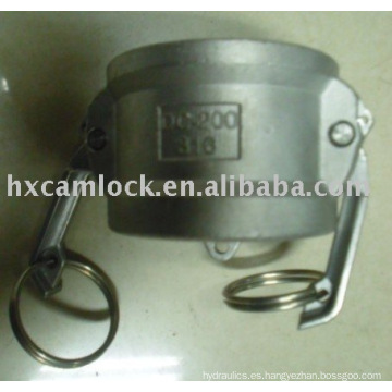 Tapa de polvo Camlock SS316